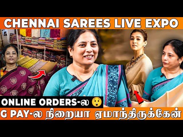 நான் Sell பண்ணின முதல் Saree.! Madras Sarees Exclusive | Actress Saree Collection | Rednool Nangai