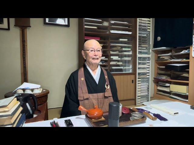 井上希道老師　法話　「南嶽磨甎の話」　令和6年11月7日