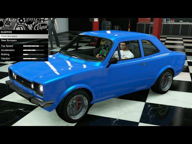 GTA 5 - Past DLC Vehicle Customization - Vapid Retinue (Ford Escort Mk1)