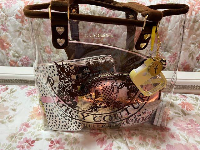 What’s in my Stoney Clover x Juicy Couture Clear Tote Bag