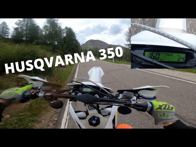 TEST 350 HUSQVARNA! VA UGUALE AL 450!!