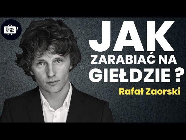 Jak spekulować by zarabiać? Rafał Zaorski - "Jak żyć, co robić, gdzie pójść" #PLNC