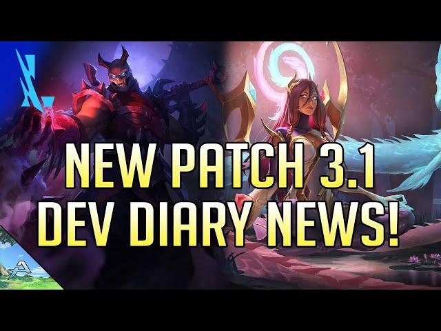 [Lol Wild Rift] New Patch 3.1 Dev Diary News!
