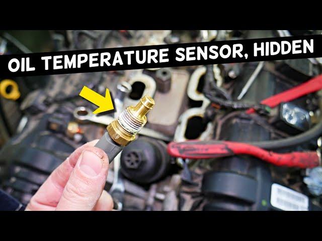 Oil Temperature Sensor Replacement Removal Dodge Jeep Chrysler 3.6 v6