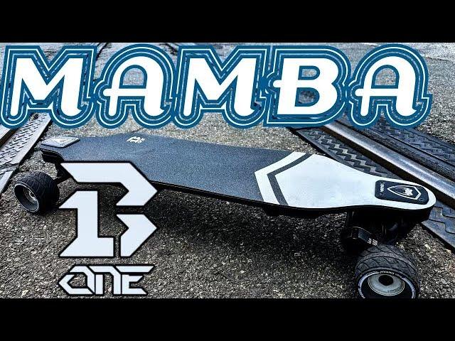 B-ONE MANBA electric skateboard review