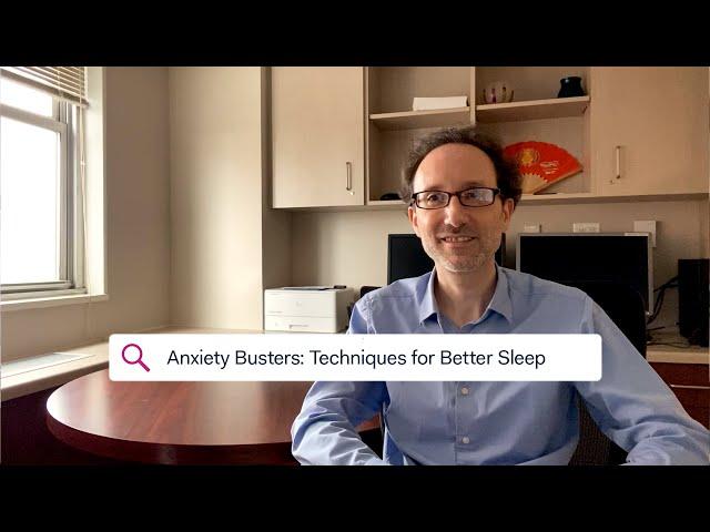 STAY STRONG – Anxiety Busters: Techniques for Better Sleep