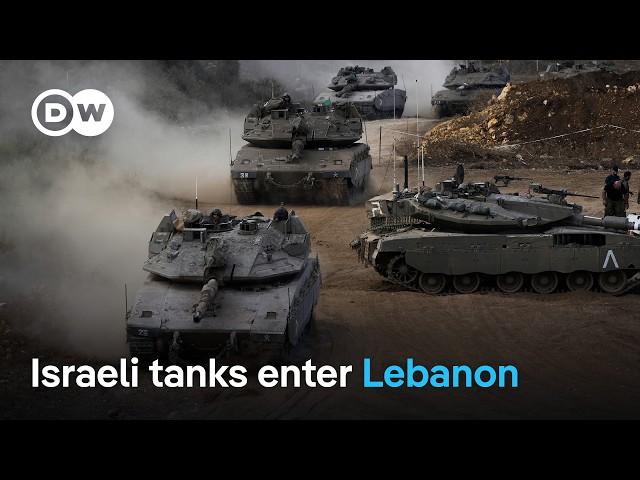 Israeli military reports 'intense fighting' as it begins ground operations in Lebanon | DW News