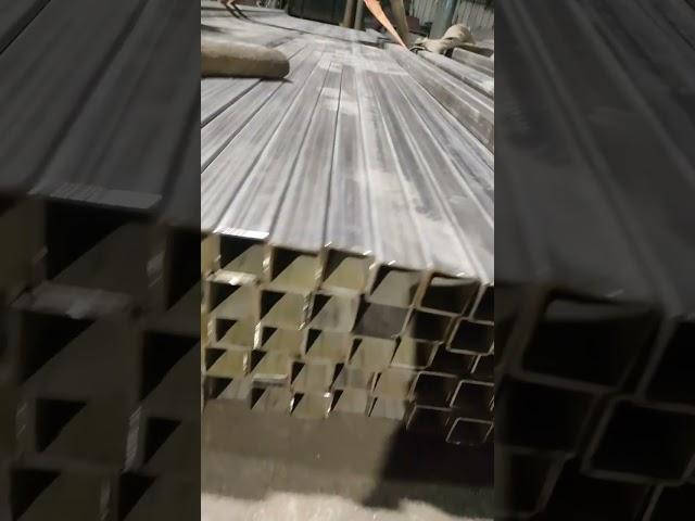 Stainless Steel pipes 50*50 #stainlesssteelpipe #metaltube #steelpipe