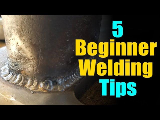 5 Beginner Welding Tips And Tricks | Gasless Flux Core Welding |