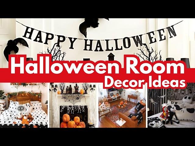 200+ Easy Halloween Room Decorating Ideas: Bedroom, Dining, Living Room & Kitchen