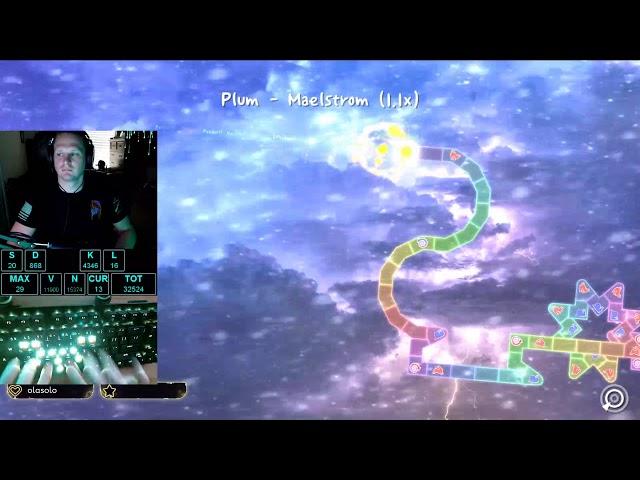 ADOFAI Maelstrom 1.1x Speed Trial Pass My greatest rhythm game accomplishment