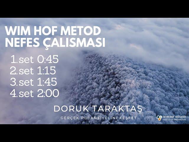 Wim Hof Metod Nefes Çalışması - Türkçe Yönlendirmeli - 4 Set