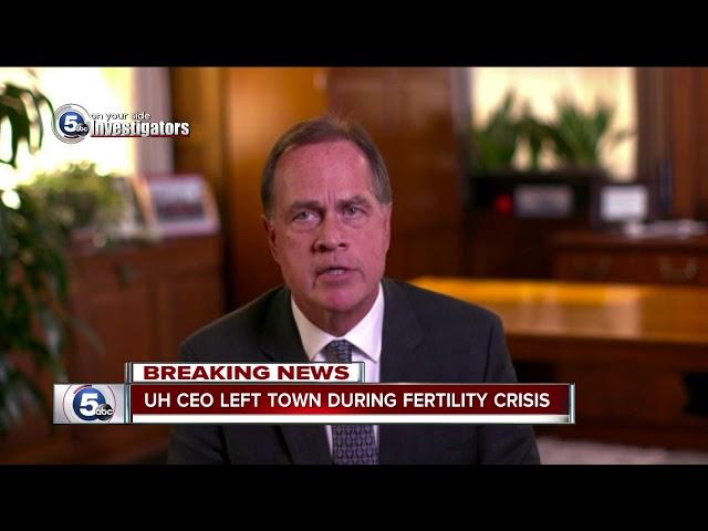 University Hospitals CEO left as fertility clinic crisis unfolded