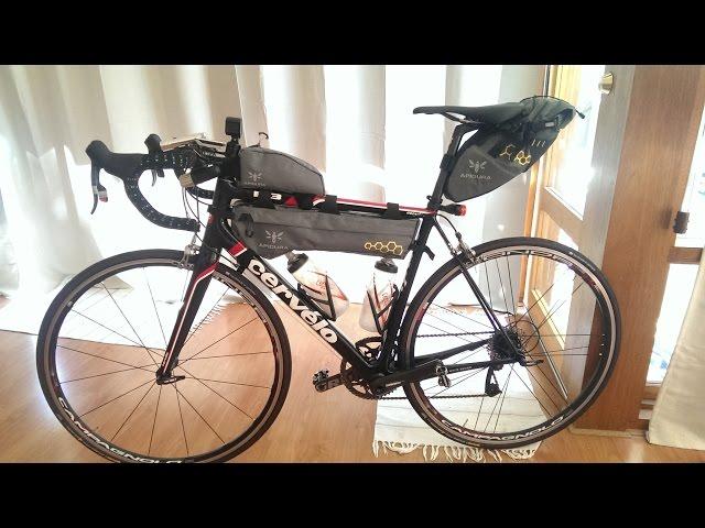 Bikepacking setup for 1,080km ride Melbourne to Adelaide - Cervelo R3 + Apidura bags