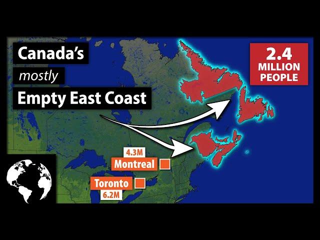 No Major Cities: Why So Few Canadians Live In On The East Coast