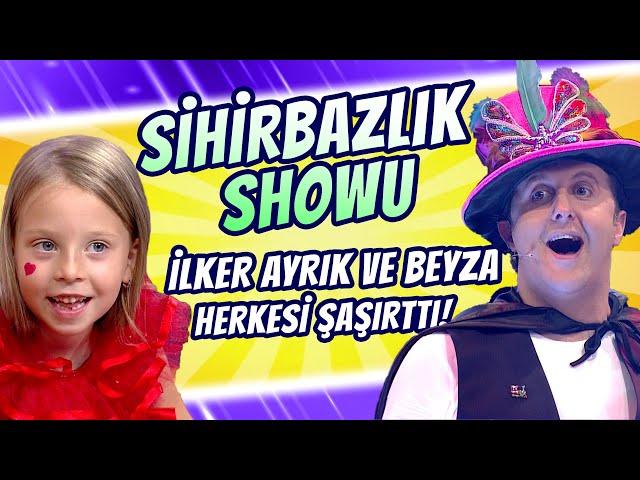 SİHİRBAZLIK SHOWU - İLKER AYRIK ve BEYZA HERKESİ ŞAŞIRTTI - 10 NUMARA 5 YILDIZ