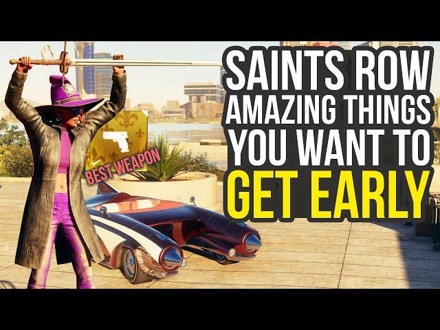 Saints Row Tips And Tricks - Best Early Weapons, Fastest Car & Way More (Saints Row Best Weapons)