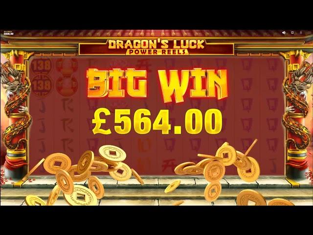 Dragon's Luck Power Reels New Red Tiger Slot Demo Gameplay