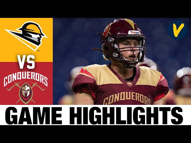 Linemen vs Conquerors | 2021 Spring League Football Highlights