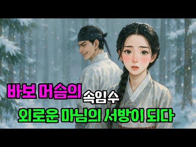 바보 머슴의 속임수 외로운 마님의 서방이 되다! (야담/민담/전설/설화/옛날이야기)
