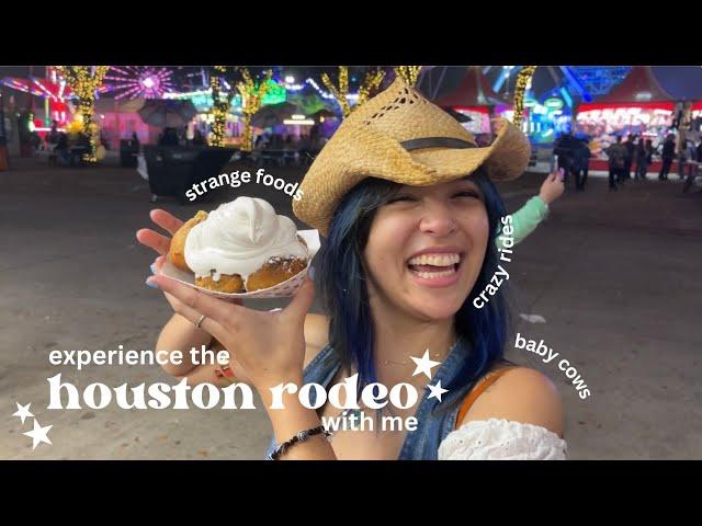 EXPLORE THE HOUSTON RODEO WITH ME! Leaning into my inner texan!