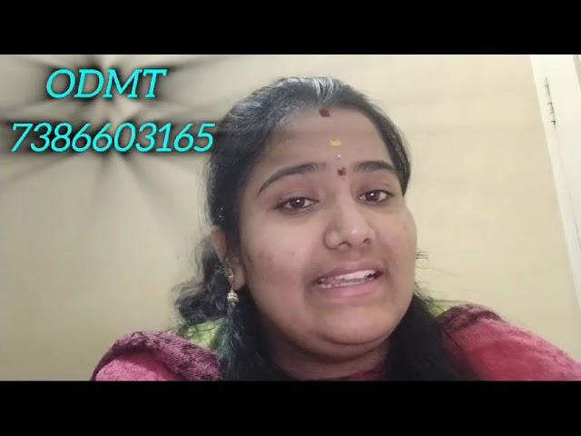 Digital Marketing Course in Telugu - ODMT Student Tejaswini Review About Course | ODMT Telugu