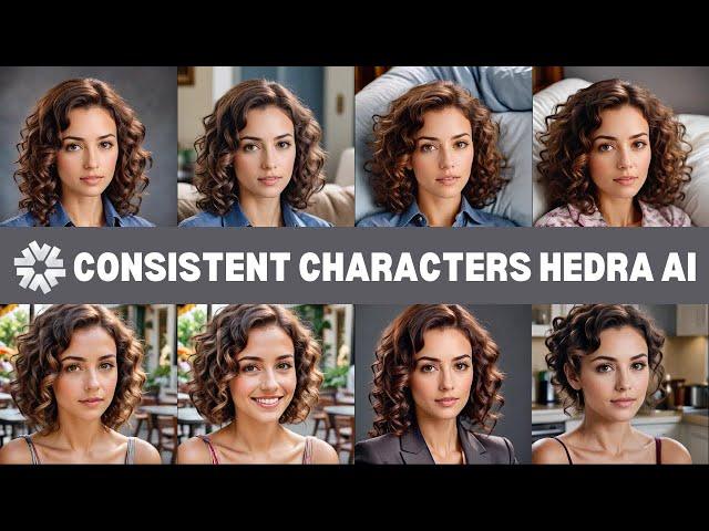 Create Consistent Characters and Make Them Talk in Hedra AI,  Talking Avatars, Full Tutorial