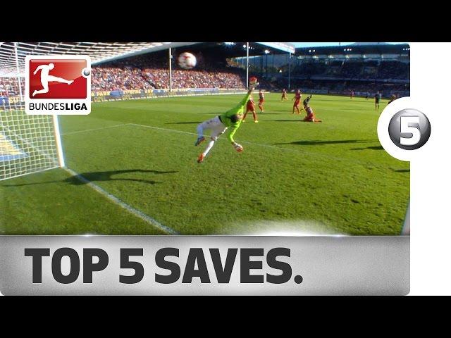 Roman Bürki - Top 5 Saves - 2014/15