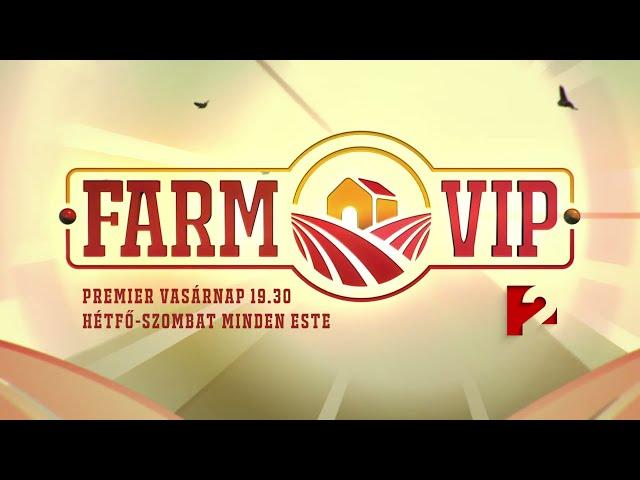 Vasárnap jön a Farm VIP vadonatúj évada a TV2-n!