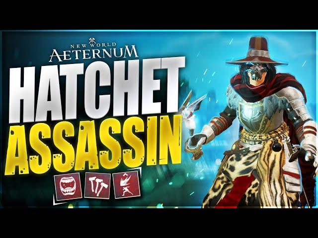 This Hatchet Build is DOMINATING PvP in New World Aeternum! Hatchet & Rapier Assassin Guide