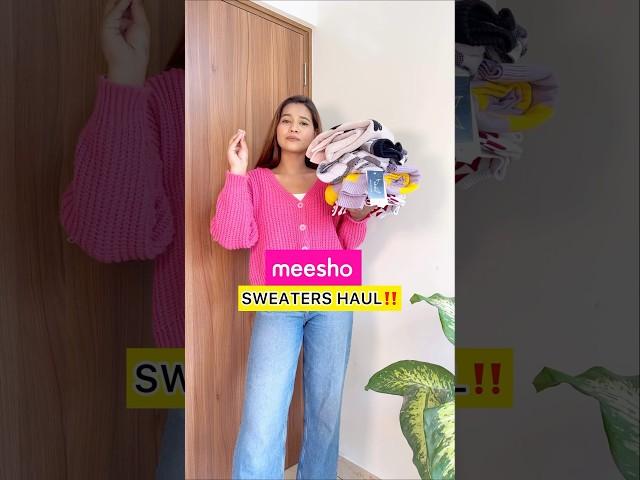 Meesho sweater haul #meesho #meeshoapp #meeshoshopping #meeshofinds #meeshohaulvideo