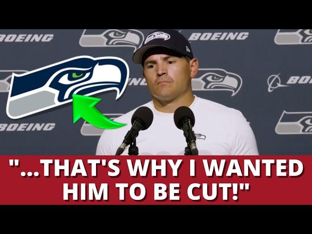 NOW! MIKE MACDONALD WANTS HIM CUT IMMEDIATELY! UNEXPECTED! SEATTLE SEAHAWKS NEWS