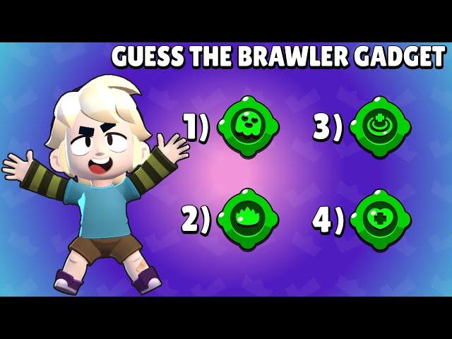 GUESS THE BRAWLER GADGET #2 | Brawl Stars Quiz