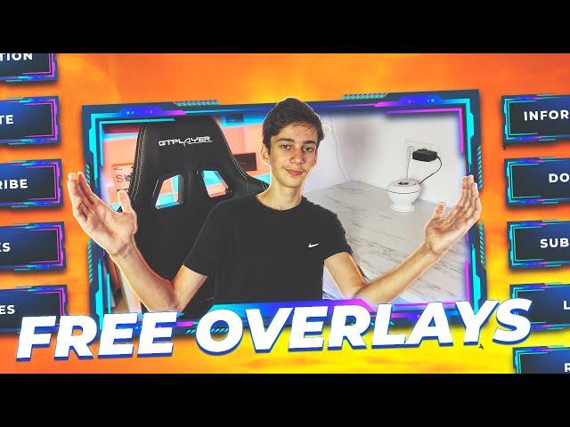 Where to find *FREE* stream overlays for OBS studio