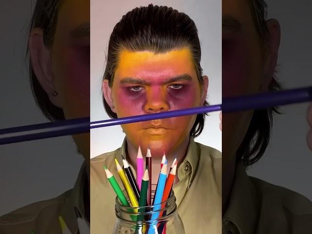 Coloured pencils choose my makeup