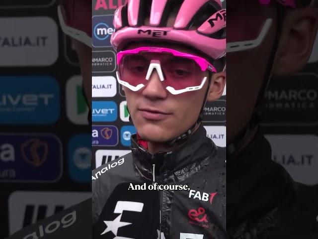 Isaac Del Toro confirms UAE Team Emirates will ride to defend his lead at the Giro d’Italia! 