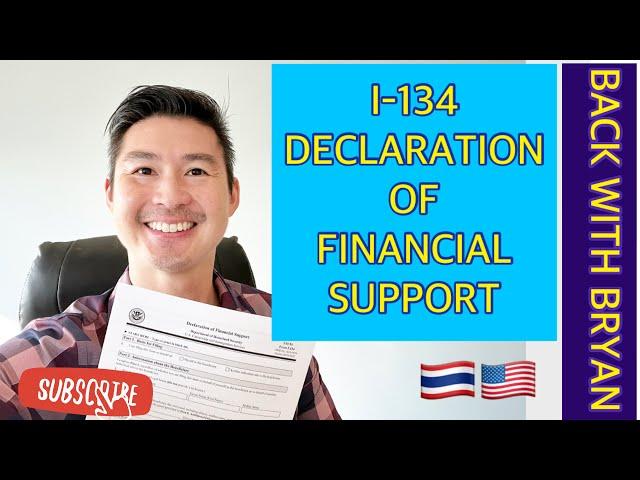 K1-Visa 2023. I-134 Declaration of Financial Support. 10/18/22 Edition ! #k1visa #backwithbryan