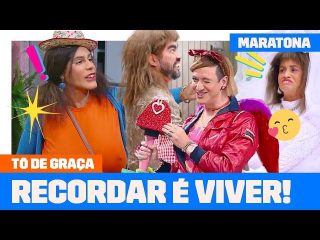 MARATONE os MOMENTOS INESQUECÍVEIS de TÔ DE GRAÇA | Humor Multishow