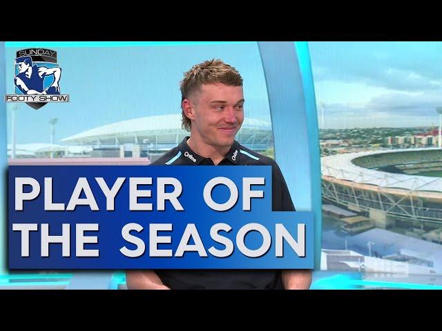 Cripps on being named the Lou Richards Medallist & reflecting on Blues' season - Sunday Footy Show