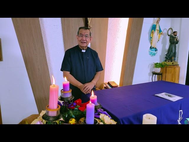 Advent 4:  THE GREATEST LOVE STORY with Fr Jerry Orbos, SVD