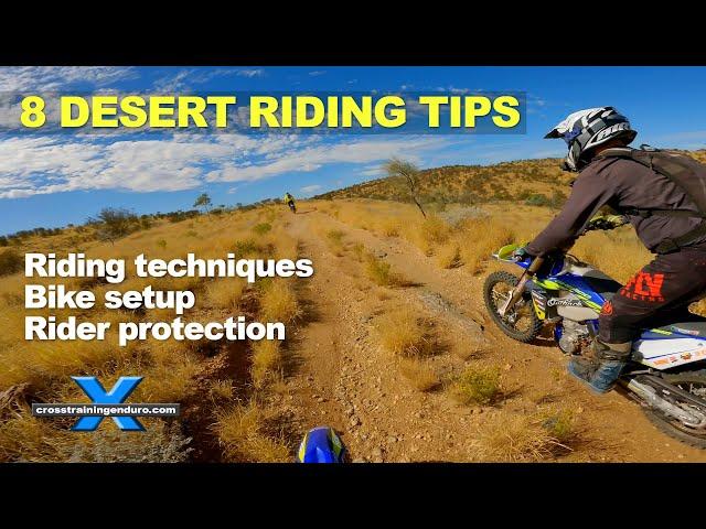 Eight desert riding tips for enduro riders︱Cross Training Enduro