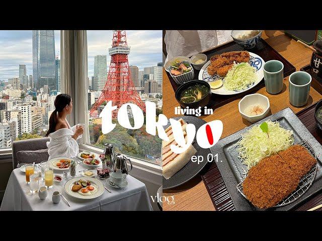tokyo vlog | going to japan as a tourist, tokyo tower hotel, new haircut, revisiting our fav spots