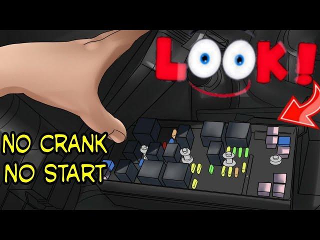 How to track down a No Crank No Start Problem. DO THIS TEST. Security Pass Time