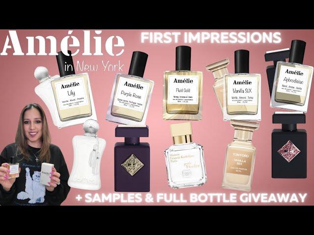 Amelie in New York|Luxury Inspired Fragrances|Samples & Full Bottles First Impressions|+ Giveaway