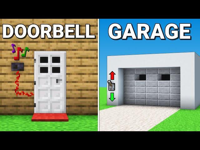 15+ HOUSE Build Hacks In Minecraft!