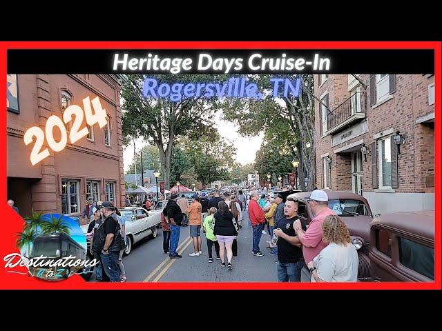 HERITAGE DAYS CRUISE IN 2024 | Rogersville, Tennessee