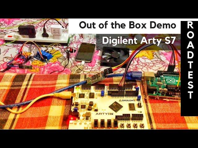 Digilent Arty S7 | Out of the box Demo | Element14 Roadtest