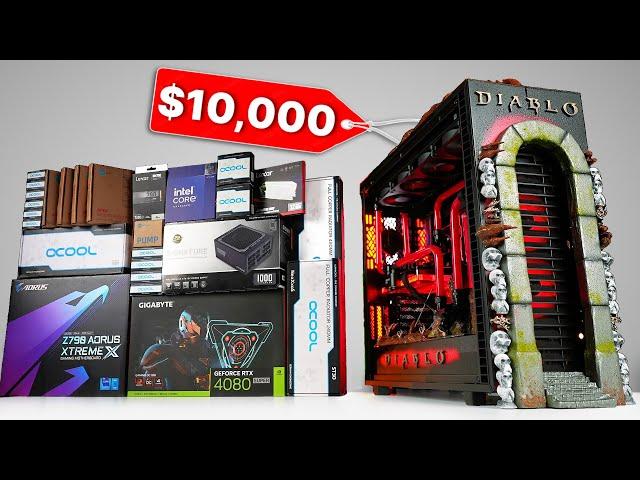 Building The Most * POWERFUL * Intel PC in 2024 - i9 14900K + RTX 4090