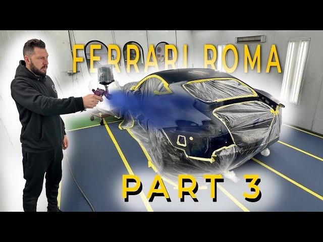 REBUILDING WRECKED 2022 FERRARI ROMA (PART 3)