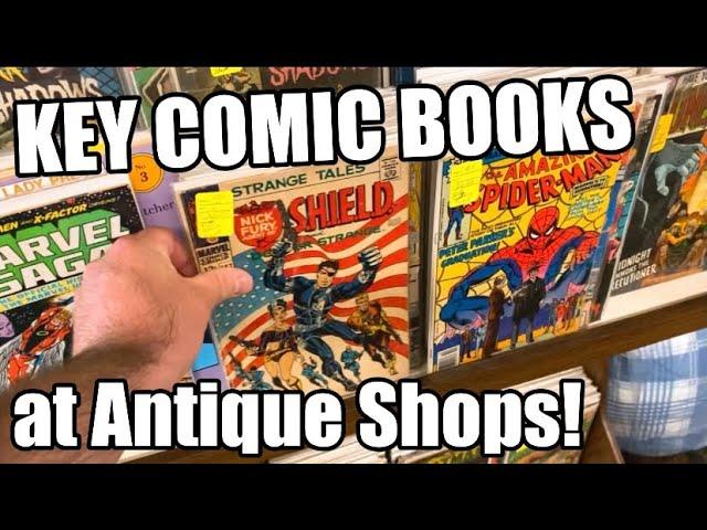 I Found Awesome KEY COMICS at Antique Shops!